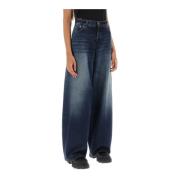 Haikure Bethany Baggy Jeans Blue, Dam