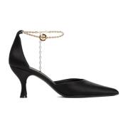 Salvatore Ferragamo Klassiska Dana Pumps Black, Dam