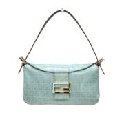 Fendi Vintage Pre-owned Laeder fendi-vskor Blue, Dam