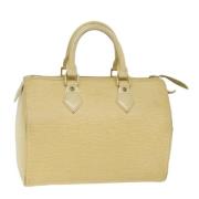 Louis Vuitton Vintage Pre-owned Laeder louis-vuitton-vskor Beige, Dam