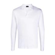 Barba Polo Shirts White, Herr