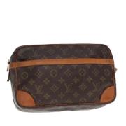 Louis Vuitton Vintage Pre-owned Canvas kuvertvskor Brown, Dam