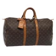 Louis Vuitton Vintage Pre-owned Canvas louis-vuitton-vskor Brown, Dam