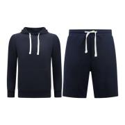 Enos Hoodie Herr - Shorts Herr - SET Blue, Herr