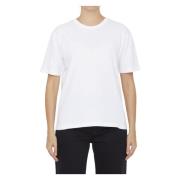 Khaite Tidlös Elegans Vit T-shirt White, Dam