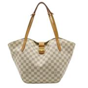 Louis Vuitton Vintage Pre-owned Canvas totevskor White, Dam