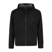 MC2 Saint Barth Dragkedja Hoodie Black, Herr