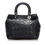 Dior Vintage Pre-owned Laeder handvskor Black, Dam