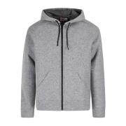 MC2 Saint Barth Dragkedja Hoodie Gray, Herr