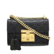 Gucci Vintage Pre-owned Laeder gucci-vskor Black, Dam