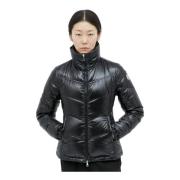 Moncler Quiltad Nylon Dunjacka Black, Dam