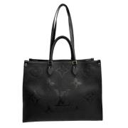 Louis Vuitton Vintage Pre-owned Tyg louis-vuitton-vskor Black, Dam