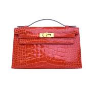 Hermès Vintage Pre-owned Laeder handvskor Red, Dam