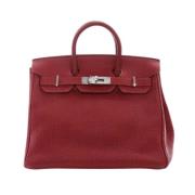 Hermès Vintage Pre-owned Laeder handvskor Red, Dam