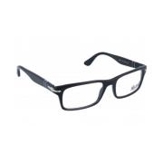 Persol Original receptglasögon med 3 års garanti Black, Herr