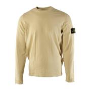 Stone Island Beige Bomull Herrtröja Beige, Herr