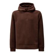 C.p. Company Brun Huva Tröja Polar Fleece Brown, Herr