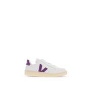 Veja Lädersneakers med V-monogram White, Dam