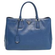 Prada Vintage Pre-owned Laeder prada-vskor Blue, Dam