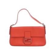 Fendi Vintage Pre-owned Tyg fendi-vskor Red, Dam