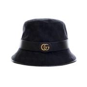 Gucci Vintage Pre-owned Tyg hattar-och-kepsar Black, Dam