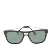 Dunhill Pre-owned Pre-owned Acetat solglasgon Black, Herr