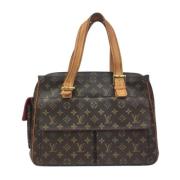 Louis Vuitton Vintage Pre-owned Canvas louis-vuitton-vskor Brown, Dam