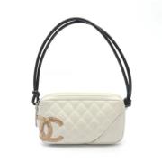 Chanel Vintage Pre-owned Laeder chanel-vskor White, Dam