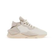 Y-3 Tvåton Kaiwa sneakers med läderdetaljer White, Herr