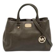 Michael Kors Pre-owned Pre-owned Laeder totevskor Green, Dam