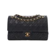 Chanel Vintage Pre-owned Laeder handvskor Black, Dam