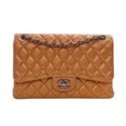 Chanel Vintage Pre-owned Laeder chanel-vskor Brown, Dam