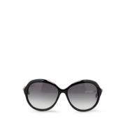 Gucci Vintage Pre-owned Plast solglasgon Black, Dam