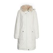 Woolrich Arktisk Vit Jacka för Kvinnor White, Dam