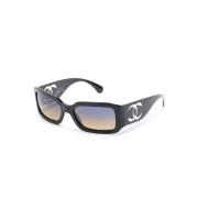 Chanel Ch5526 C501W1 Sunglasses Black, Dam