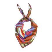 Emilio Pucci Multifärgad Sidenscarf Multicolor, Dam