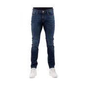 Emporio Armani Herr Jeans Stilfull Kollektion Blue, Herr