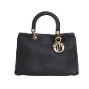 Dior Vintage Pre-owned Laeder handvskor Black, Dam