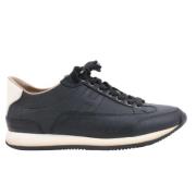 Hermès Vintage Pre-owned Laeder sneakers Black, Herr