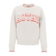 Autry Varsity Style Sweatshirt Gray, Dam