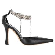 Manolo Blahnik Pre-owned Pre-owned Laeder klackskor Black, Dam