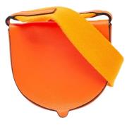 Loewe Pre-owned Pre-owned Tyg axelremsvskor Orange, Dam