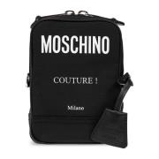 Moschino Axelremsväska Black, Herr