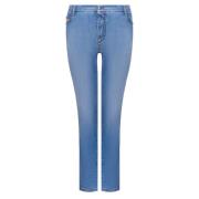 Ermanno Scervino Casual Blå Denim Byxor Blue, Dam