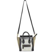 Celine Vintage Pre-owned Canvas celine-vskor Beige, Dam