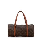 Louis Vuitton Vintage Pre-owned Canvas handvskor Brown, Dam