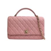 Chanel Vintage Pre-owned Laeder chanel-vskor Pink, Dam