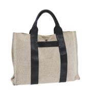 Hermès Vintage Pre-owned Canvas totevskor White, Dam