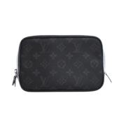 Louis Vuitton Vintage Pre-owned Belagd canvas louis-vuitton-vskor Blac...