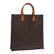 Louis Vuitton Vintage Pre-owned Canvas handvskor Brown, Dam